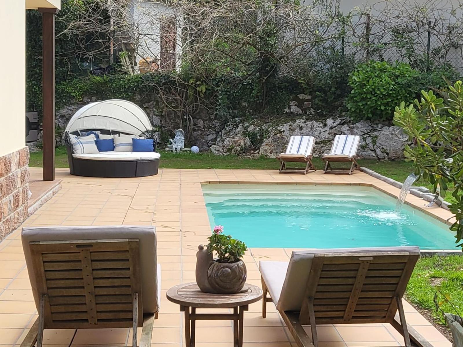 Casa Frente A Los Bufones De Pria Villa Llames de Pría Стая снимка
