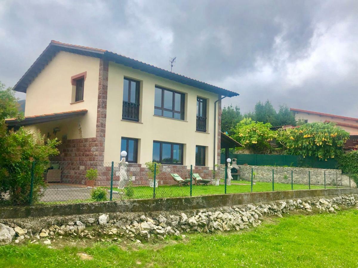 Casa Frente A Los Bufones De Pria Villa Llames de Pría Екстериор снимка